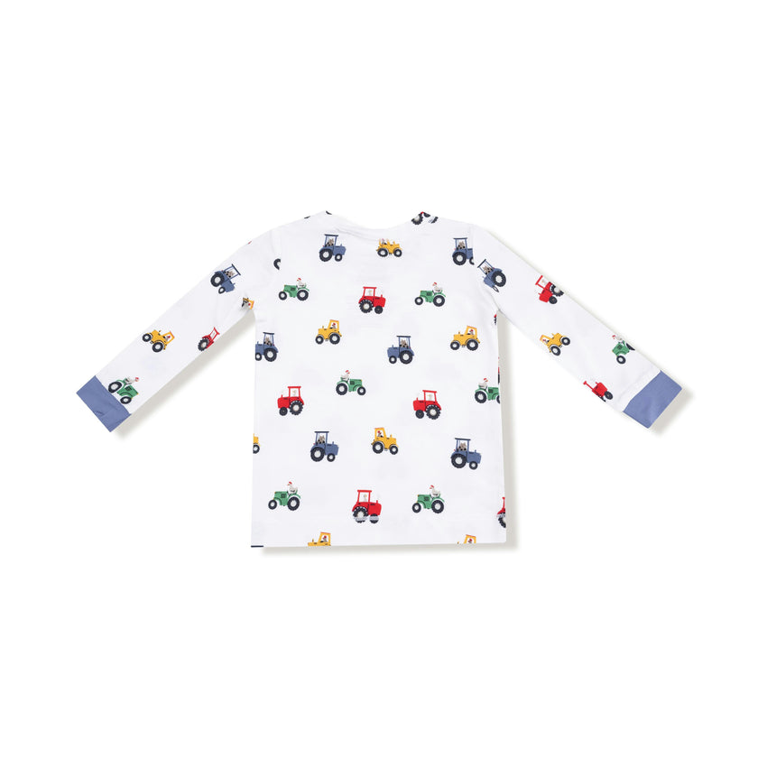 Mini Tractors - Long Sleeve Loungewear Set