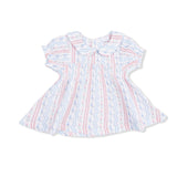 Tulip Stripe - Smocked Dress Set