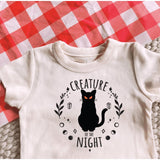 graphic bodysuit | creature of the night