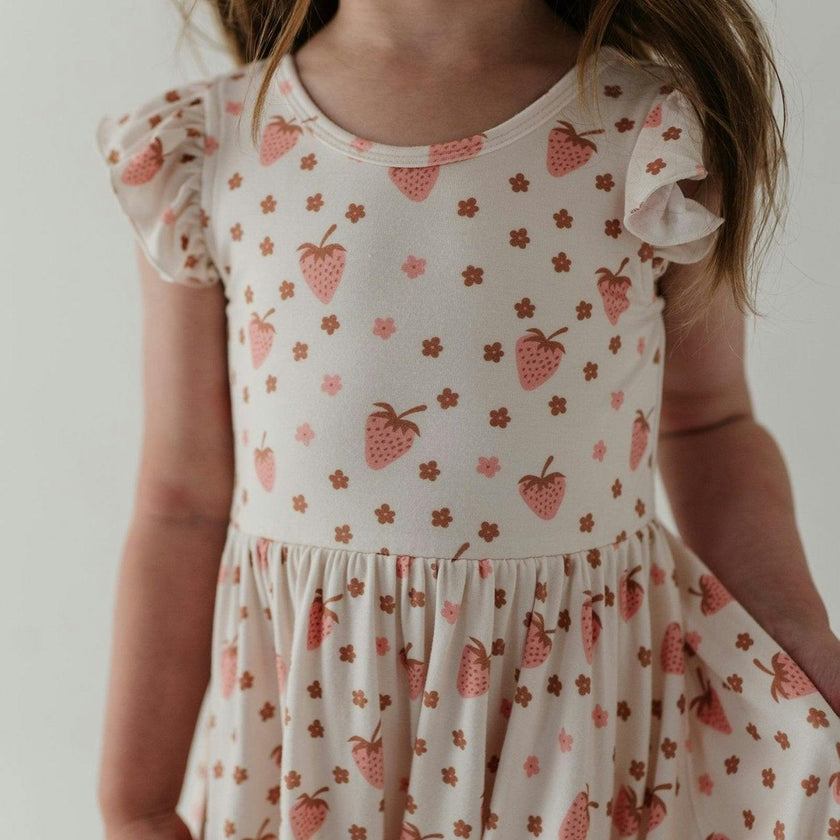 Girl's Sleeveless Twirl Dress