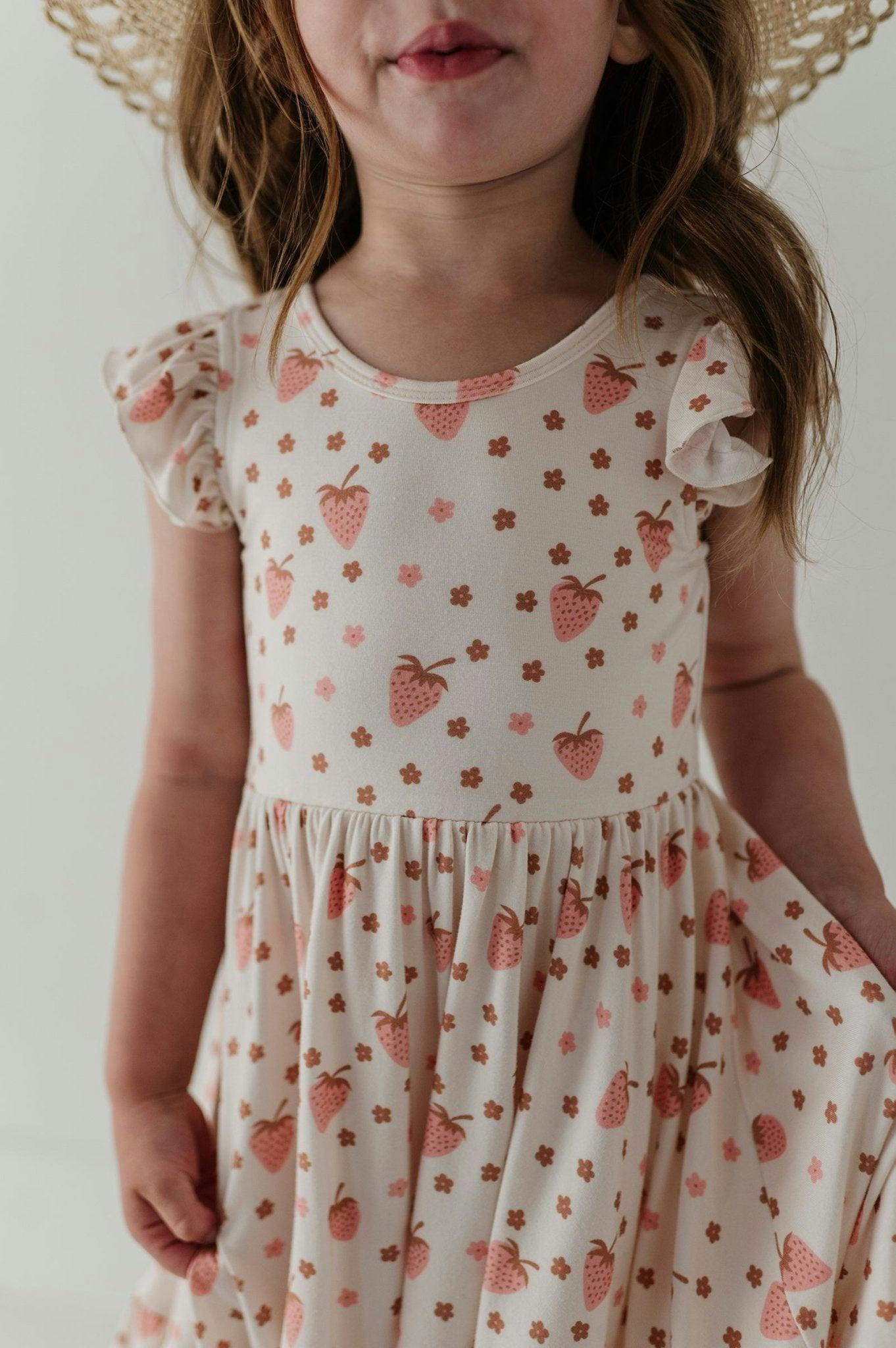 Girl's Sleeveless Twirl Dress