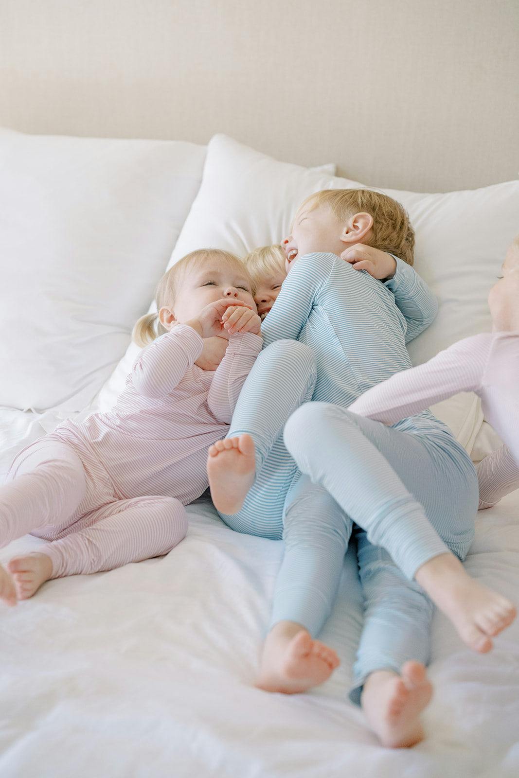 Mini Stripe 2 Piece Pajama Set