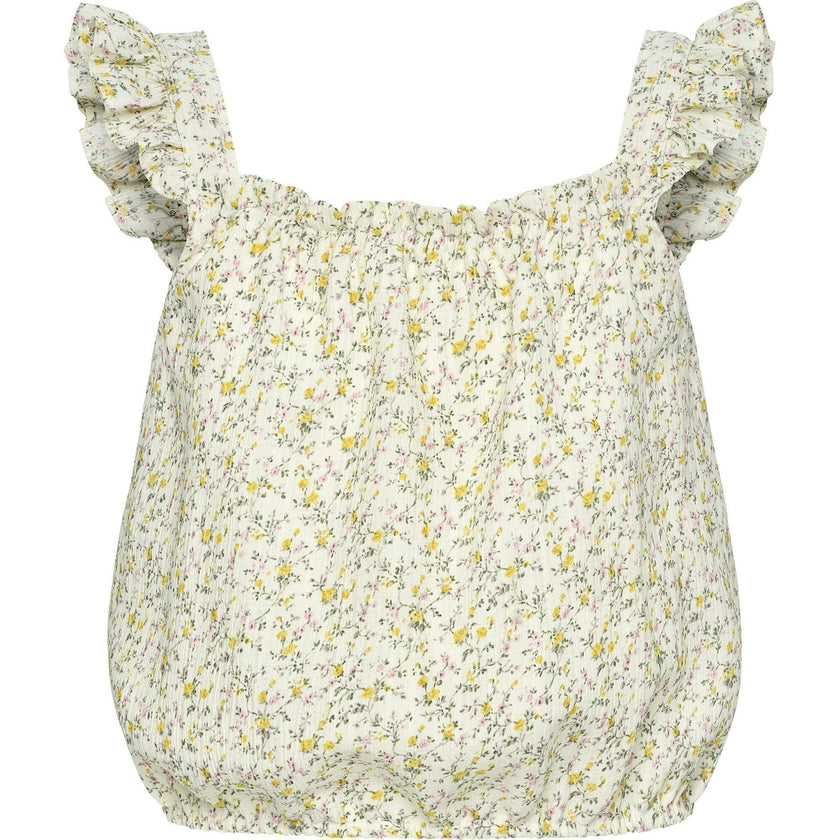 Talia Top Cream Ditsy