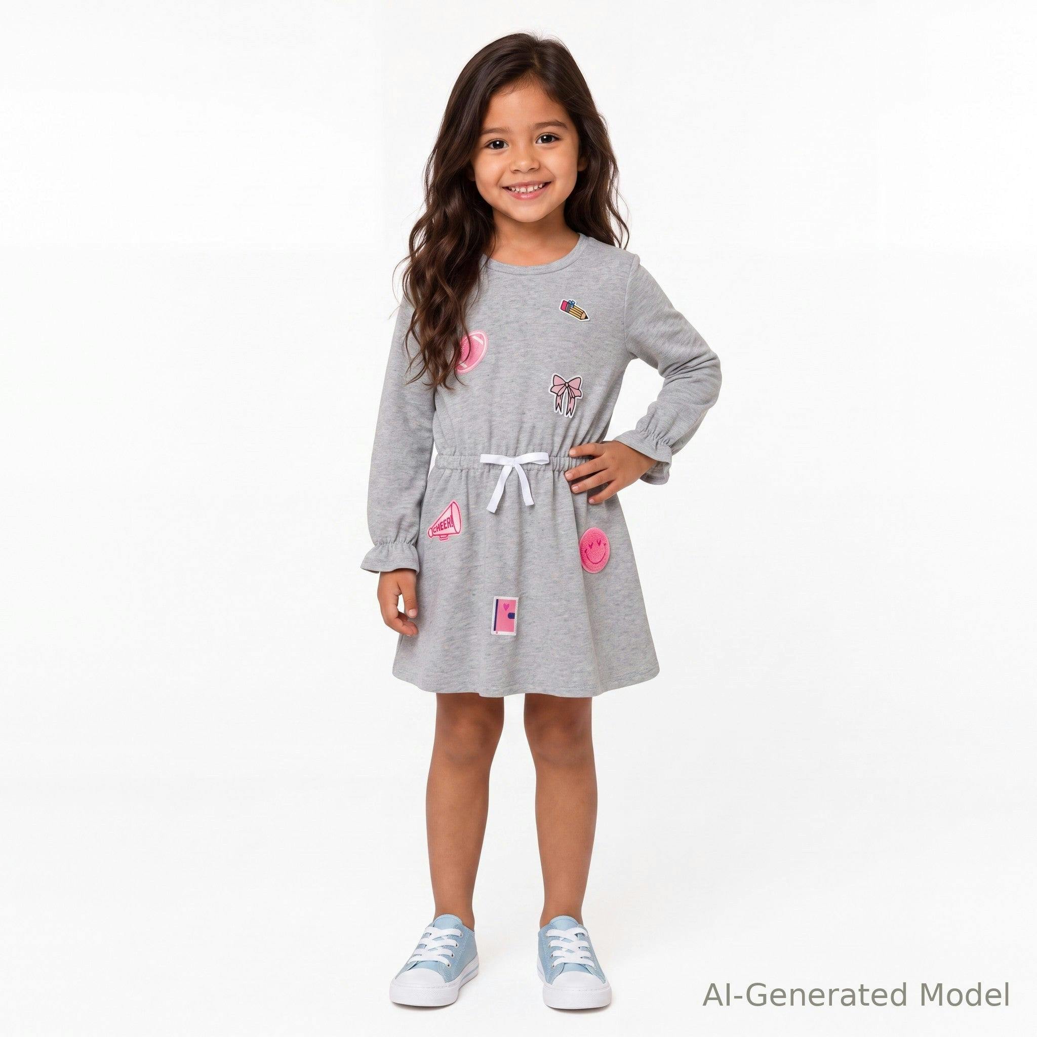 Girls Sweater Dress | School Icons