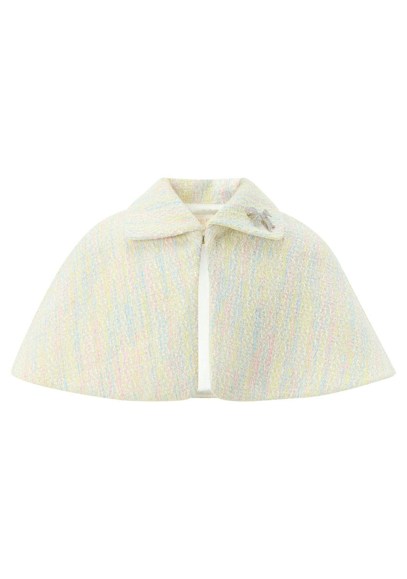 Lilliana Tweed Cape