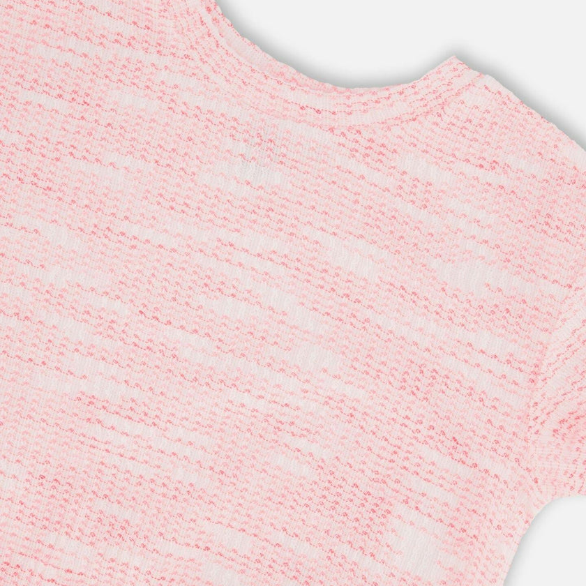 Jacquard Knit T-Shirt