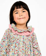 Sassy Dress, Burgundy Coneflower Floral