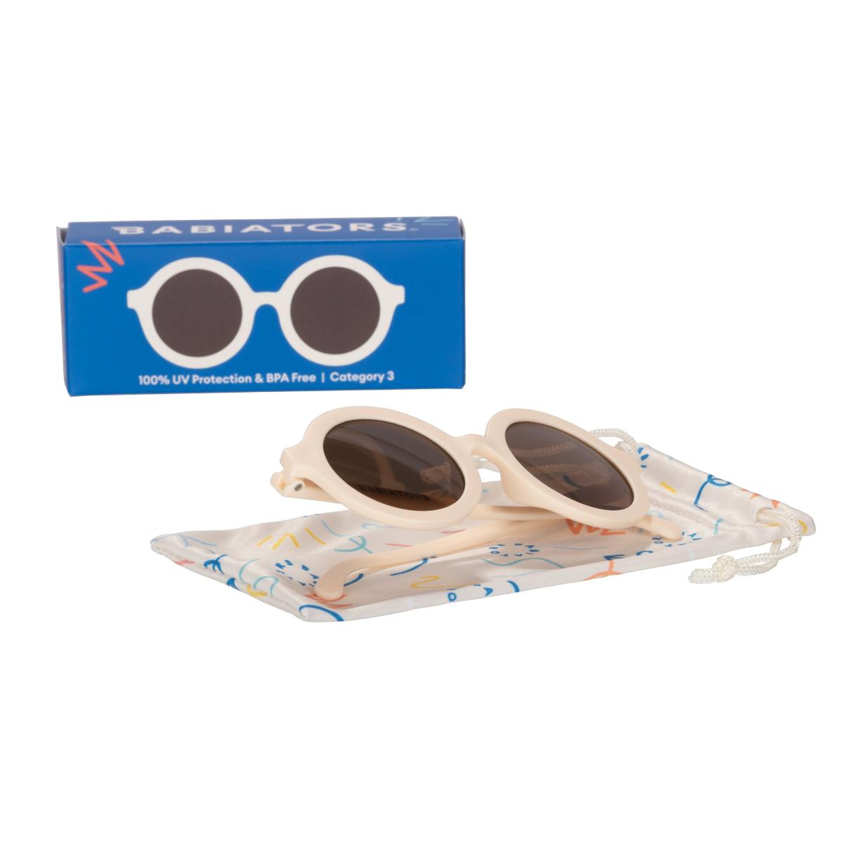 Sweet Cream Euro Round I Amber Lenses