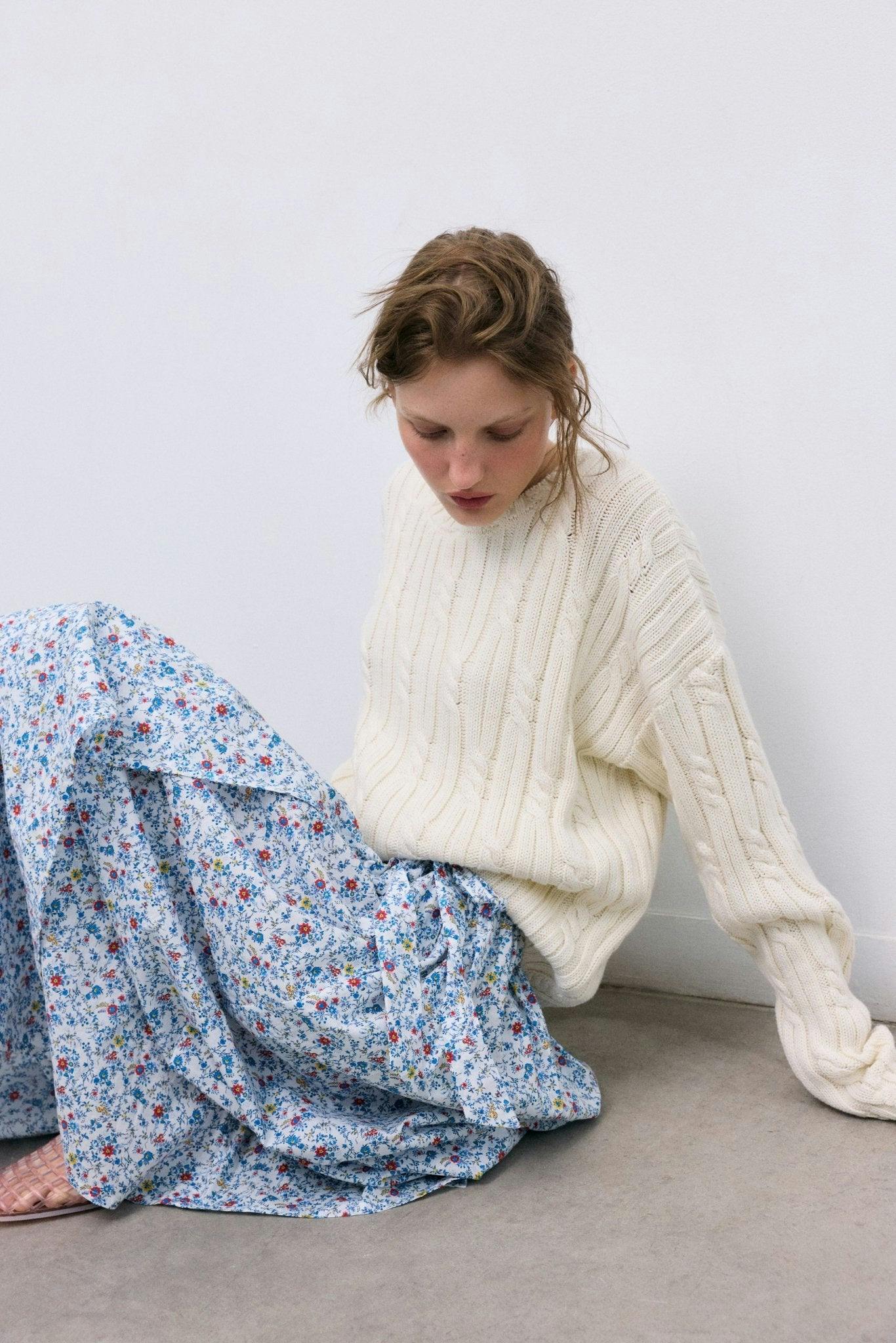 Bluebell Woman Jumper Ecru