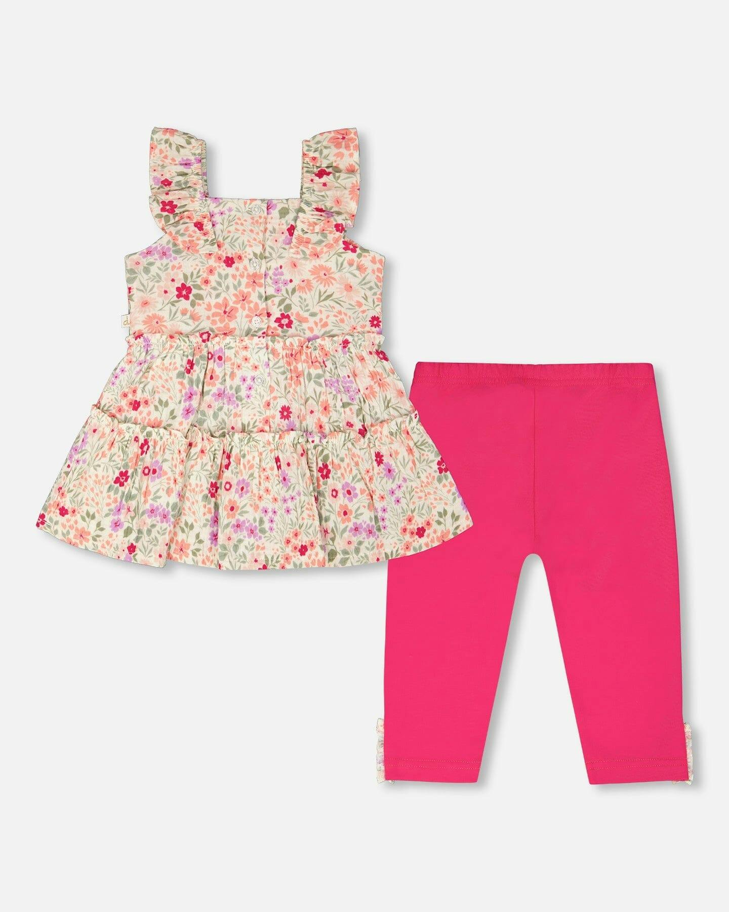 Tunic And Organic Cotton Capri Set