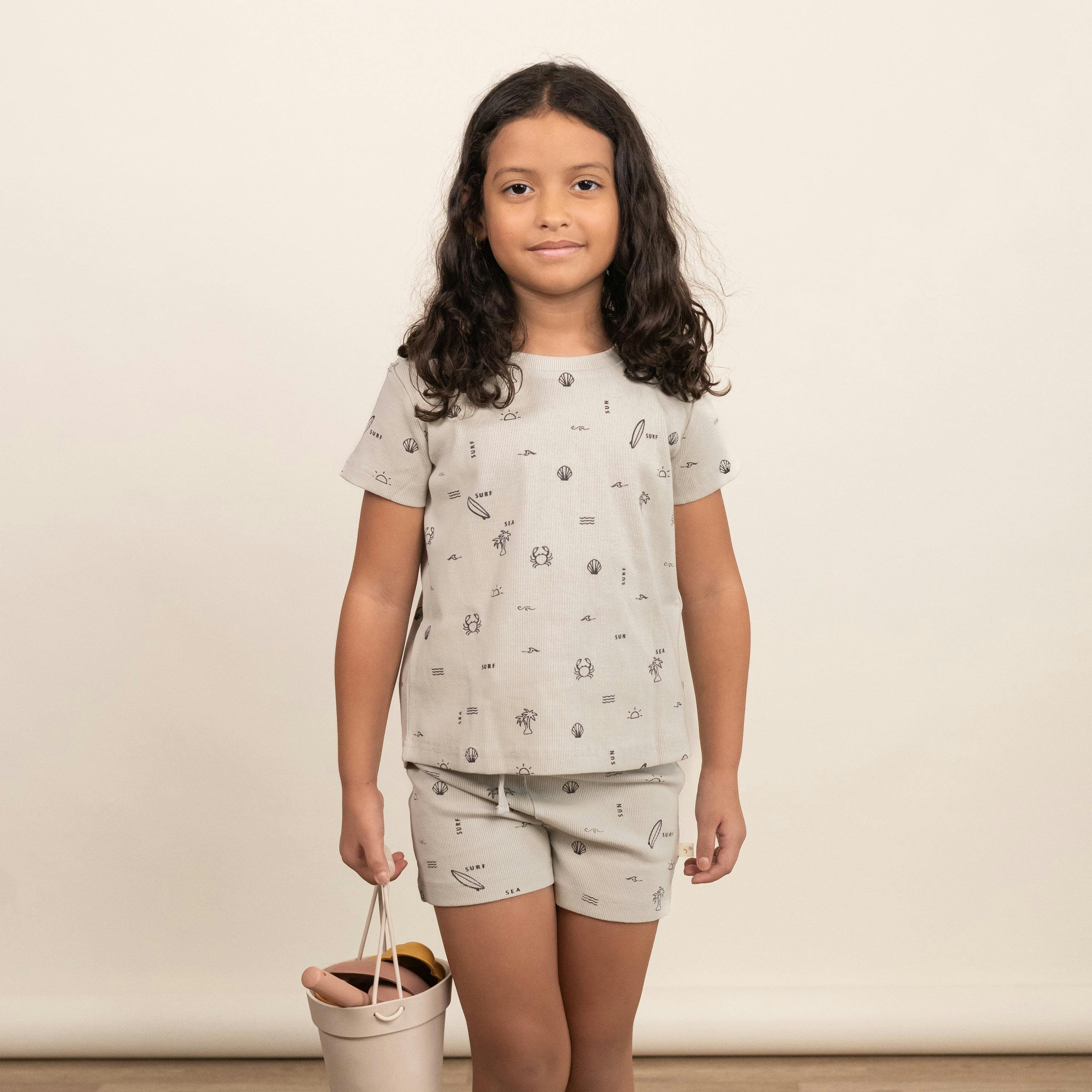 Organic Tee & Shorts Set