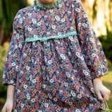 Toddler Priya Dress with Lace Trim | Garden Confetti