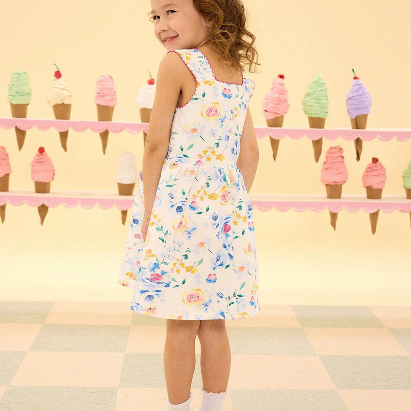 Rue Playdress in Blue Bouquet