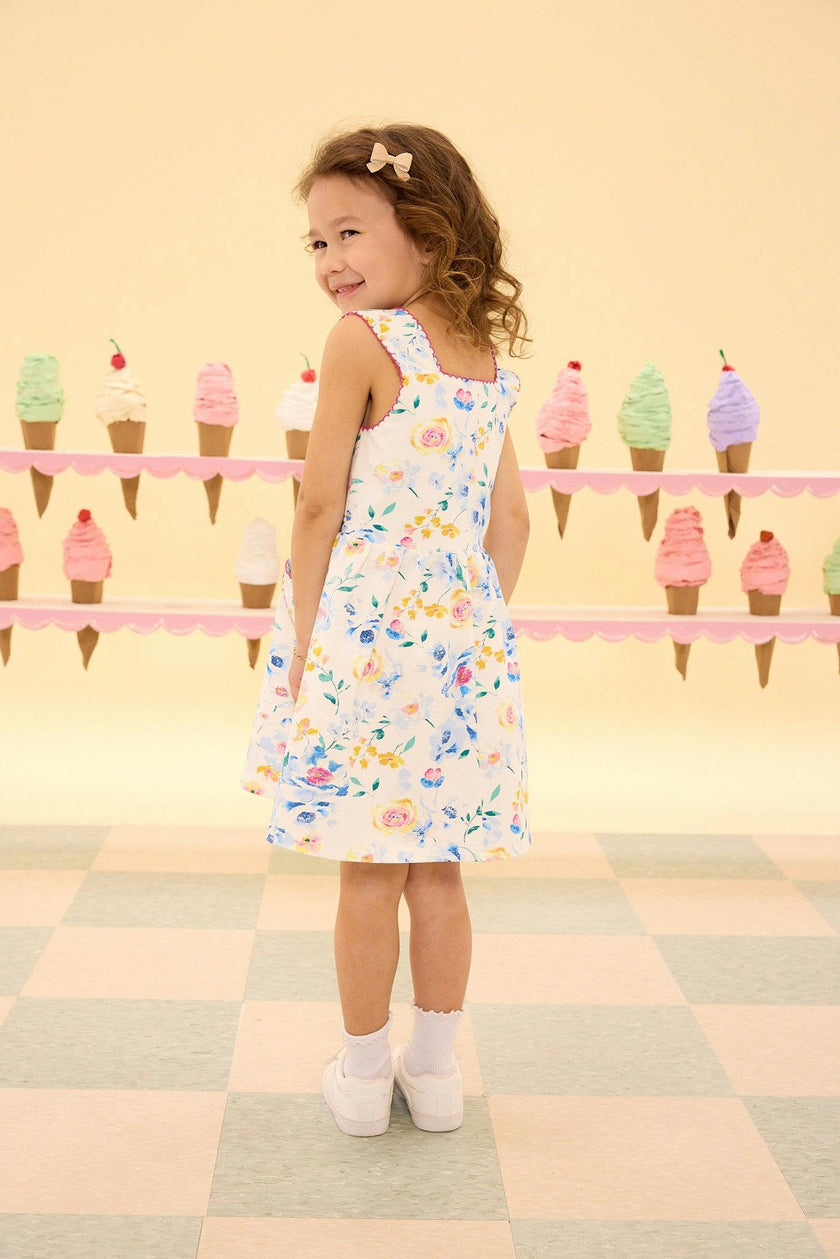 Rue Playdress in Blue Bouquet