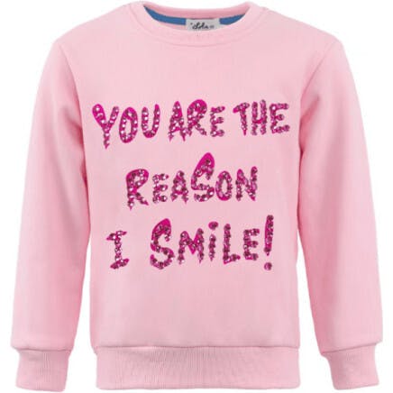 Women's You are the reason I smile Sweatshirt