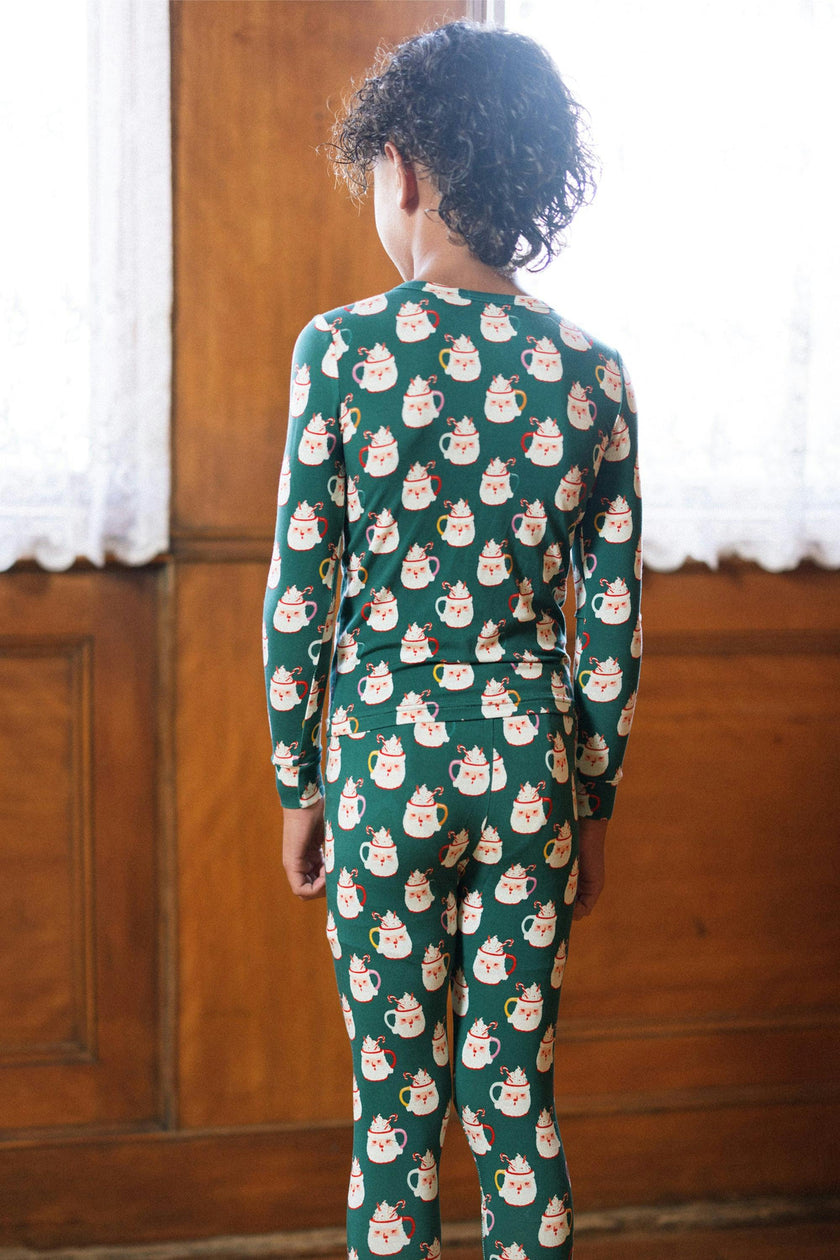 Kids So Soft Pajama Set in Very Merry Santa