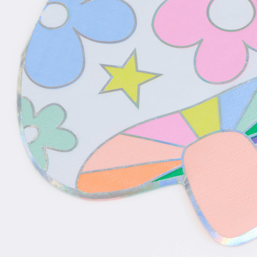 Groovy Mushroom Napkins