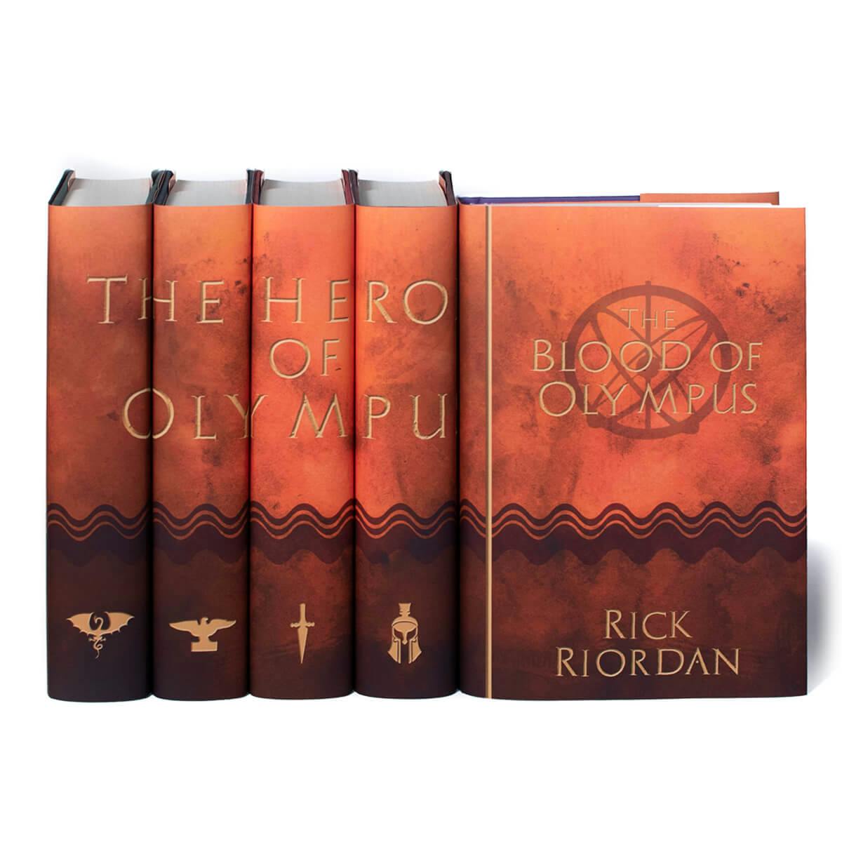The Heroes of Olympus Book Set