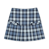 Plaid Pleated Skirt