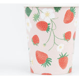 Strawberry Pattern Cups