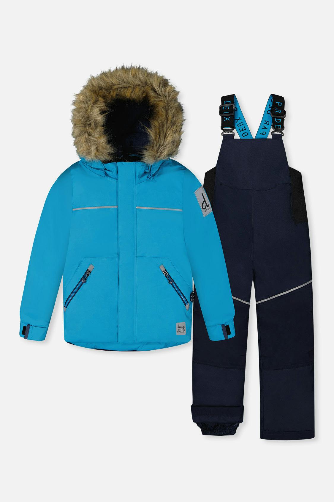Two Piece Discover Snowsuit Blue