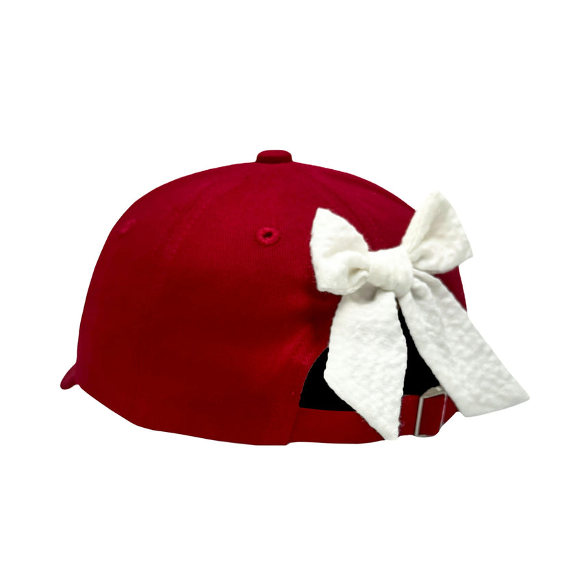 Officially Licensed Arkansas Razorbacks Bow Baseball Hat (Baby/Toddler)