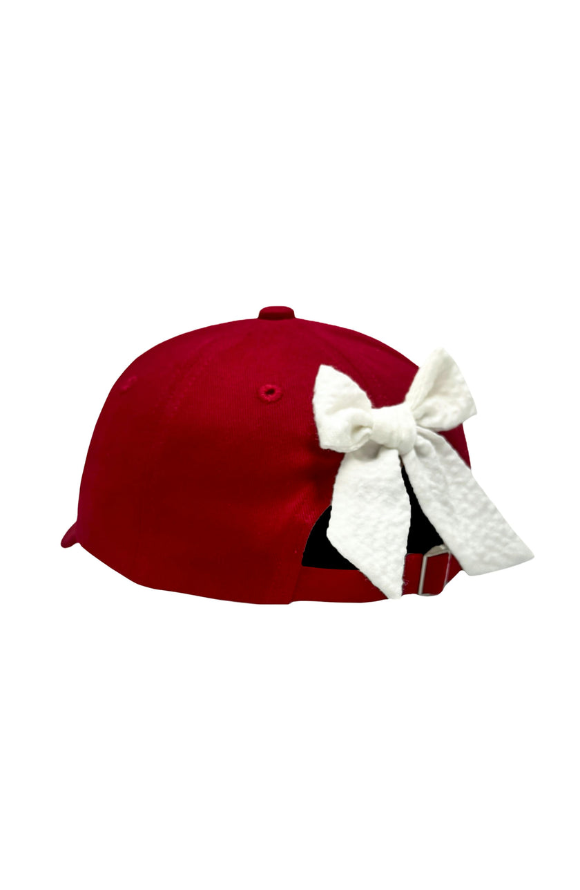 Officially Licensed Arkansas Razorbacks Bow Baseball Hat (Baby/Toddler)