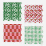Meri Meri x Molly Mahon Red & Green Small Napkins