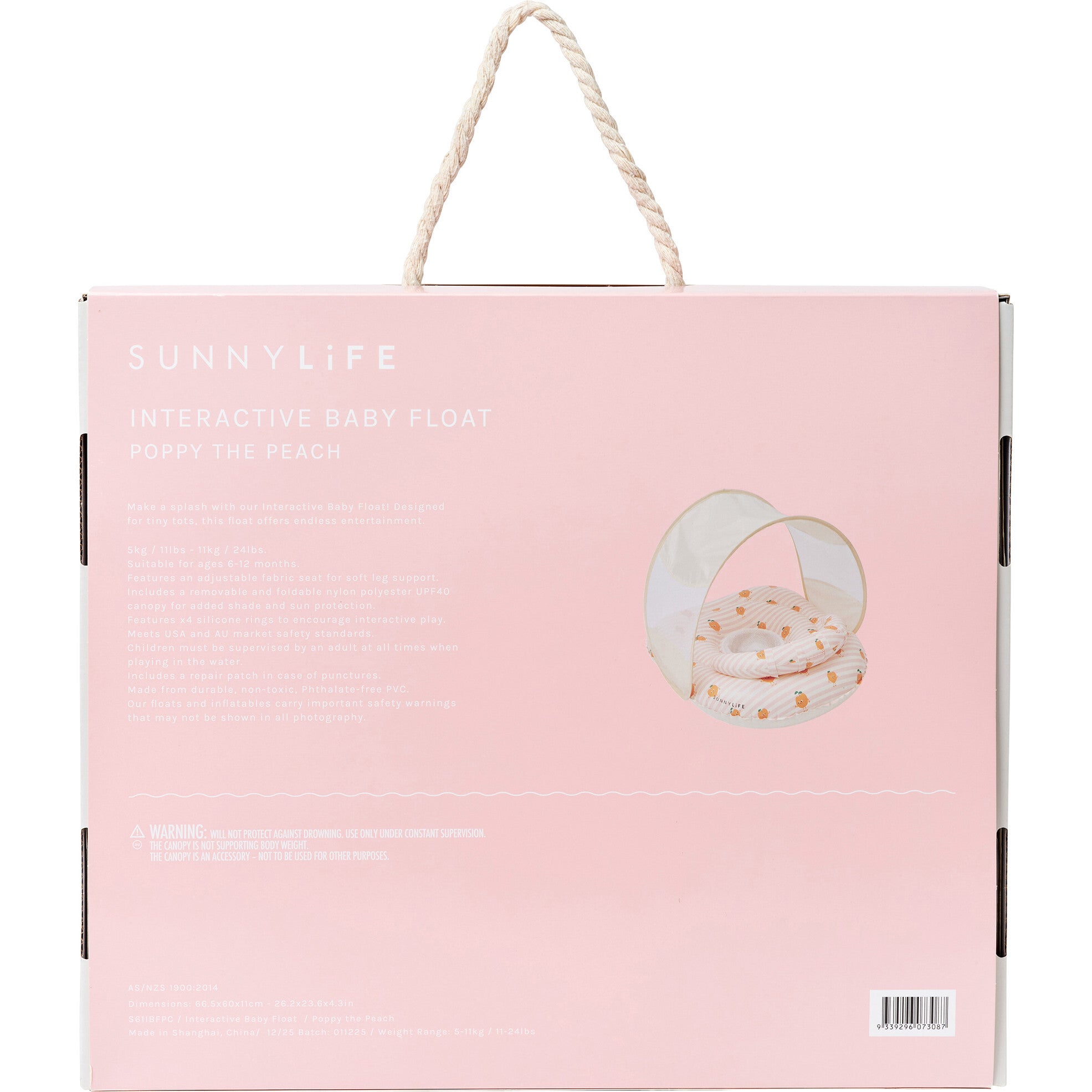 Interactive Baby Float: Poppy the Peach
