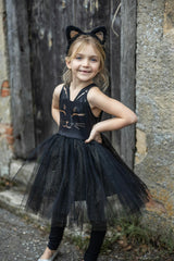 Black Cat Dress & Headpiece