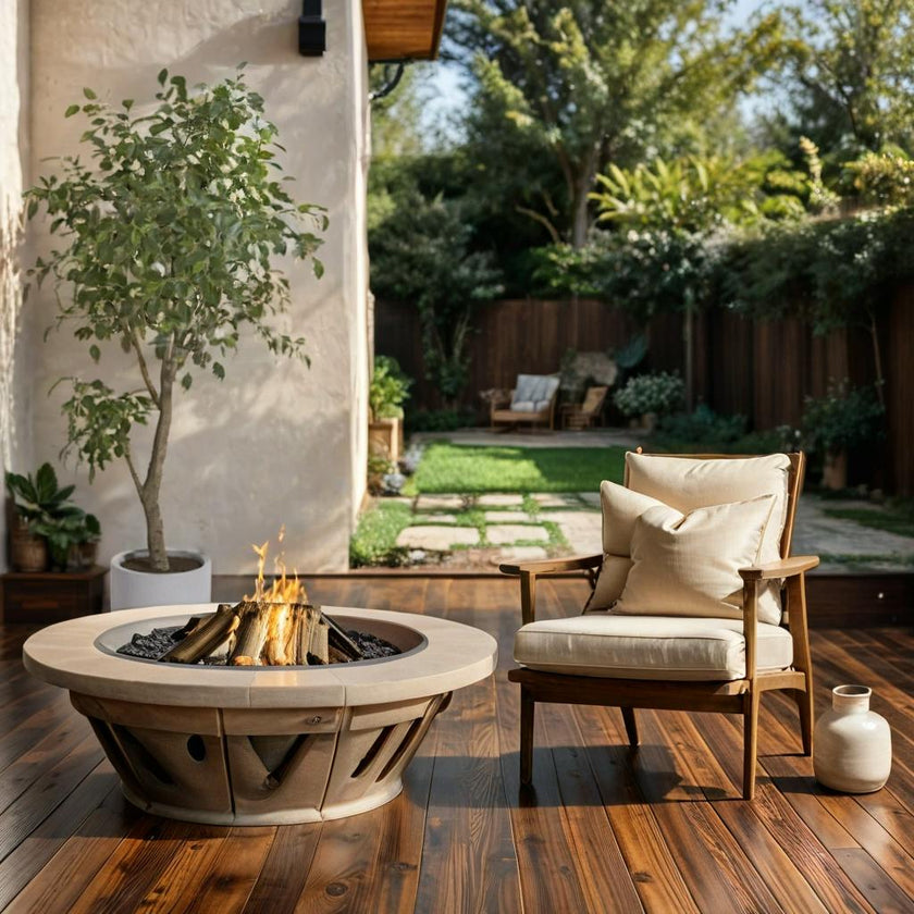 Artificial Ficus Tree with Artisan Planter