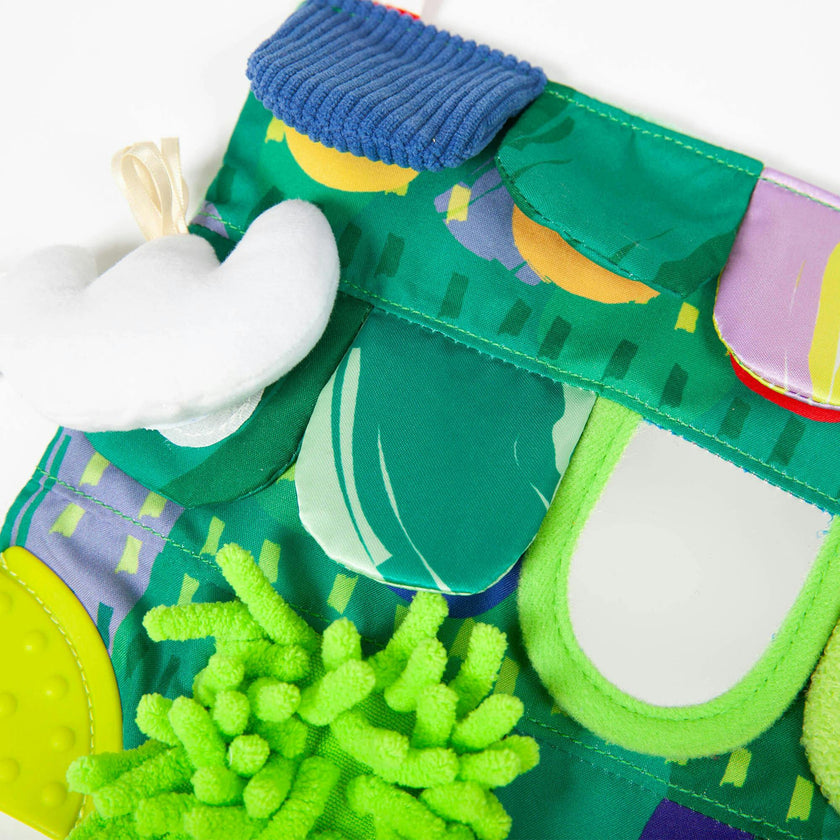 Sensory Garden Flap Stroller Toy