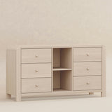 Babyletto Kids TipToe 6-Drawer Assembled Dresser with Cubbies