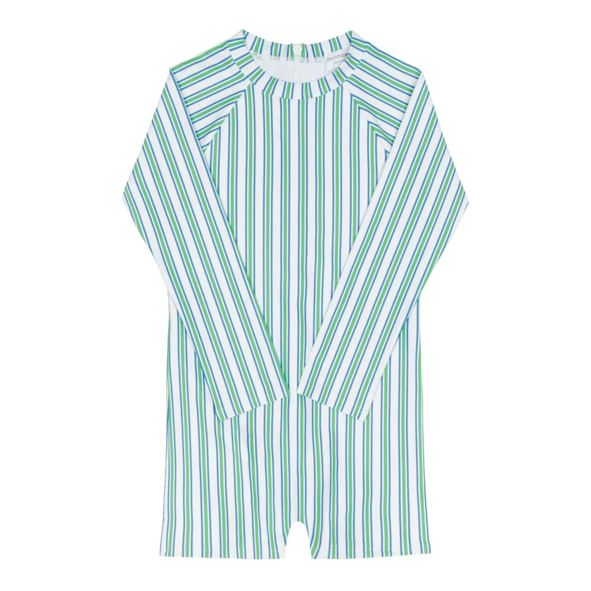 unisex tamarin stripe rashguard one piece