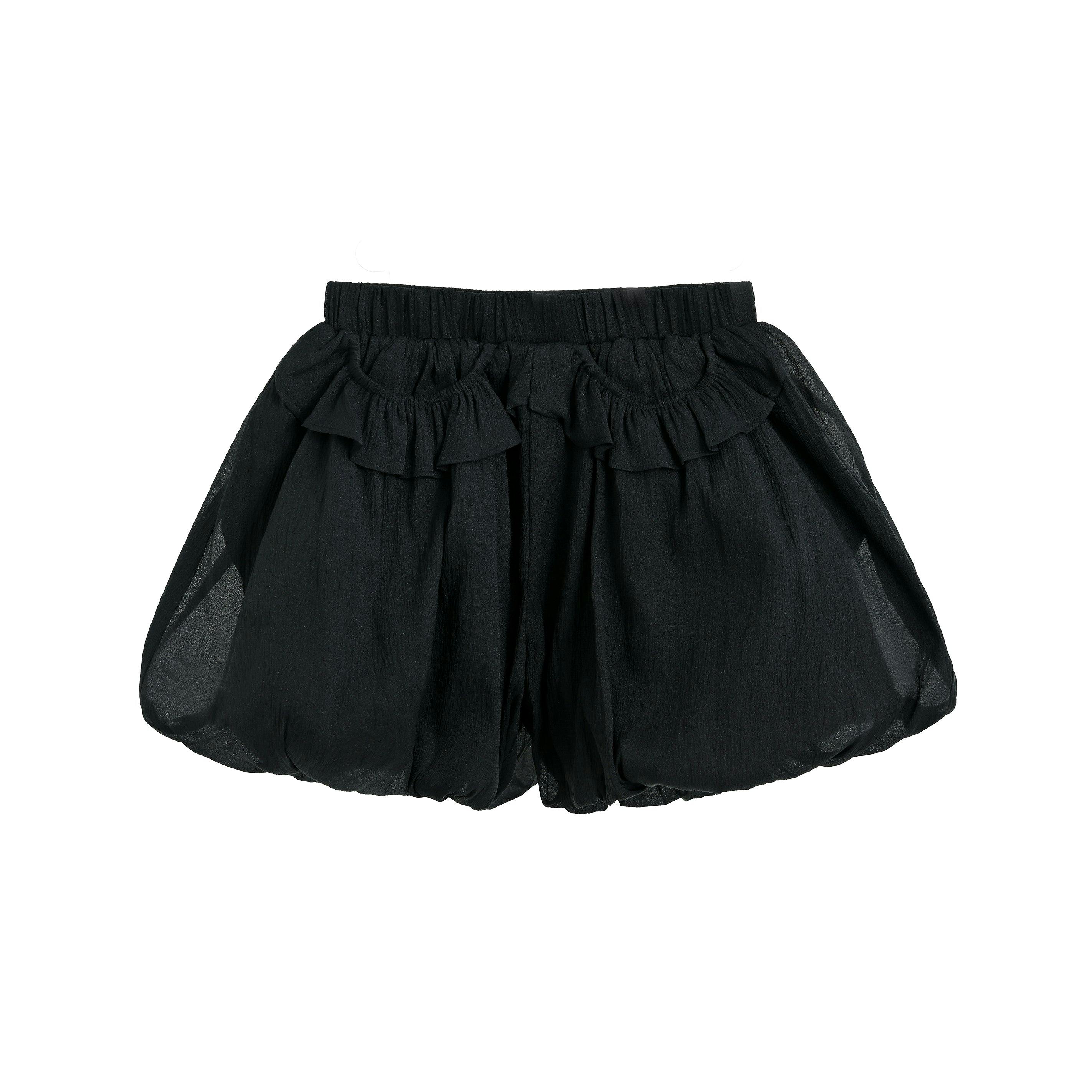 Black Hearts Sleeveless Shorts Set