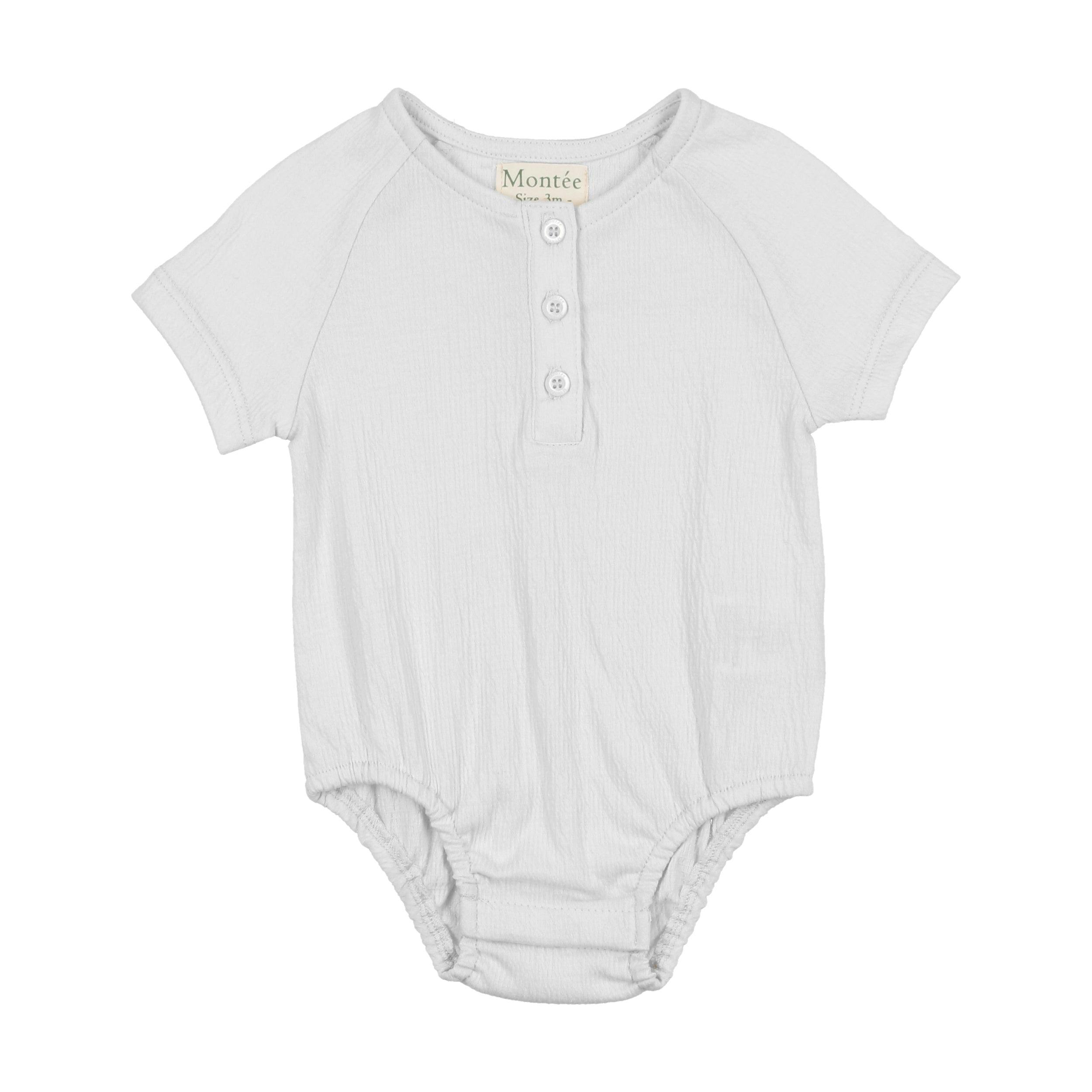 Boys Printed Gauze Romper