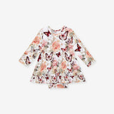 Leanne Ruffled Bodysuit Dress