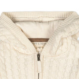 Organic Full Zip Hooded Sweater