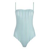 women's tamarin stripe low back one piece