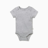 Short Sleeve Bodysuit - White