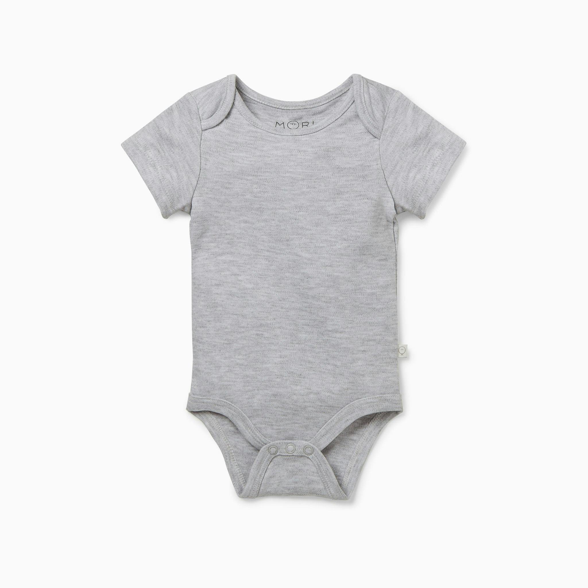 Short Sleeve Bodysuit - White