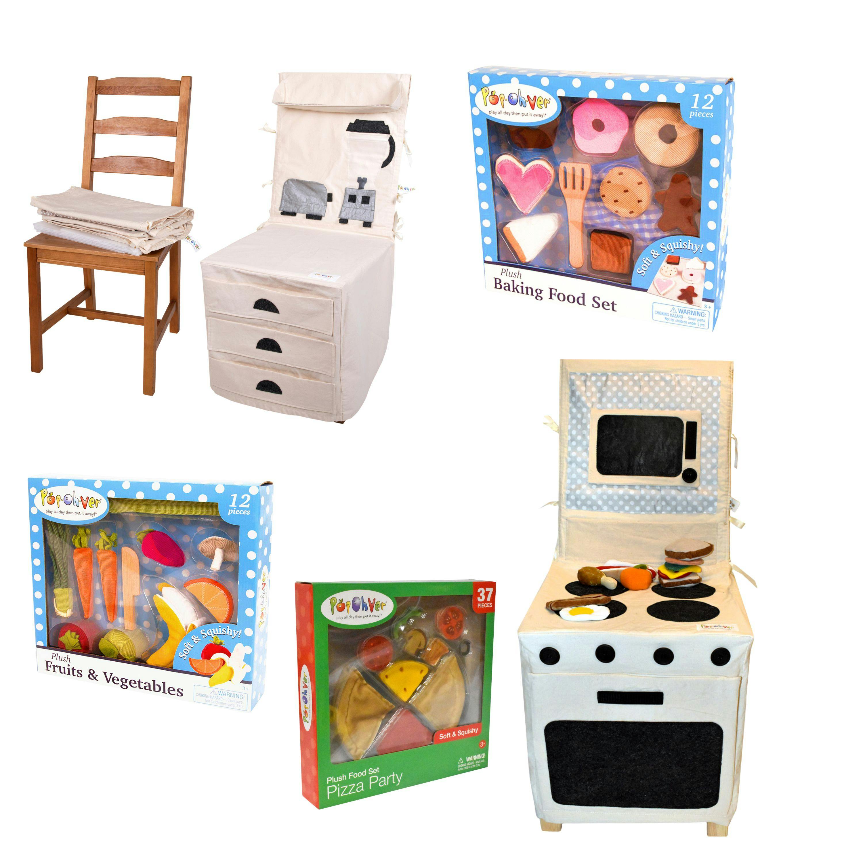 PopOhver Counter Top & Stove Set  Bundle