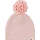 Dusty Pink Pom Hat