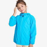 Kids packable windbreaker