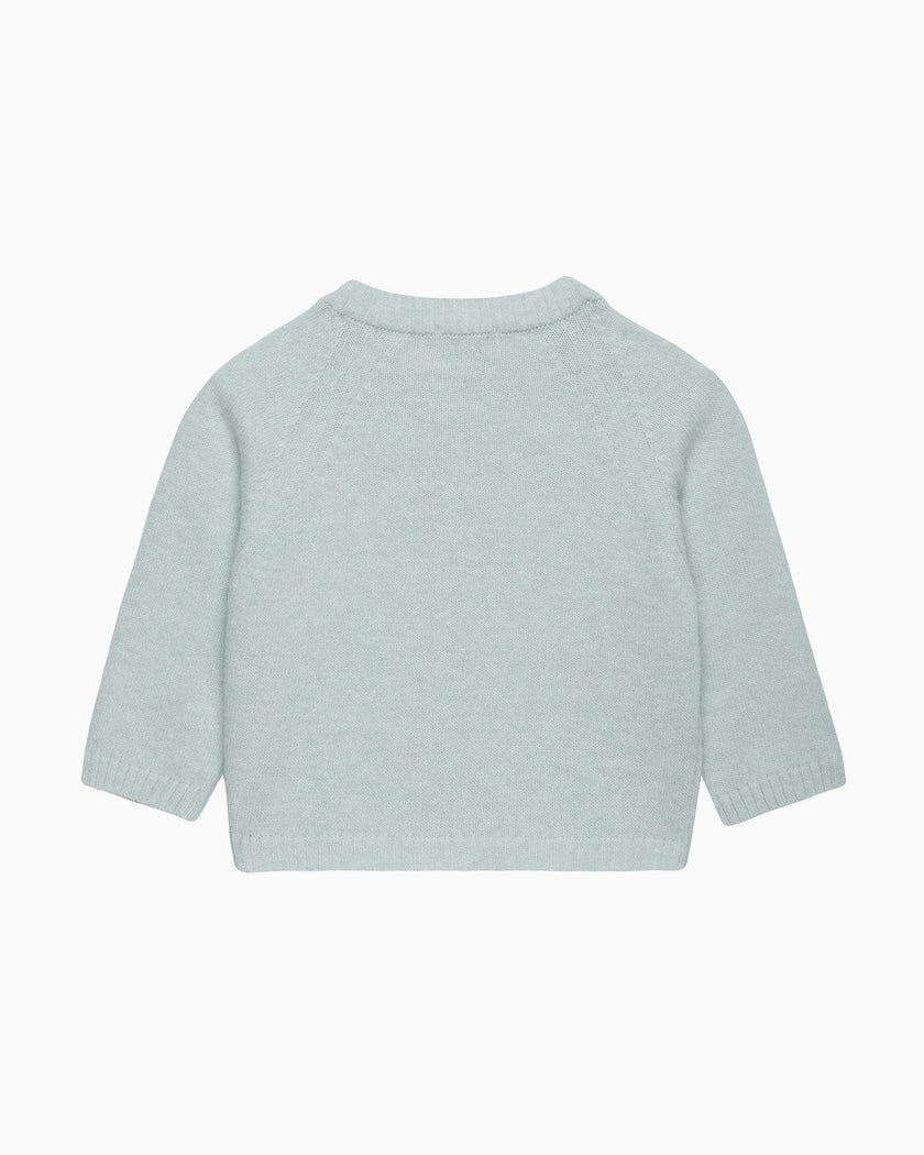 Baby Teddy Embroidered Cardigan