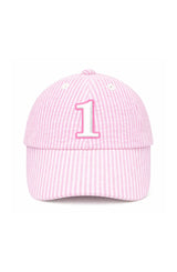 Birthday Milestone Bow Baseball Hats