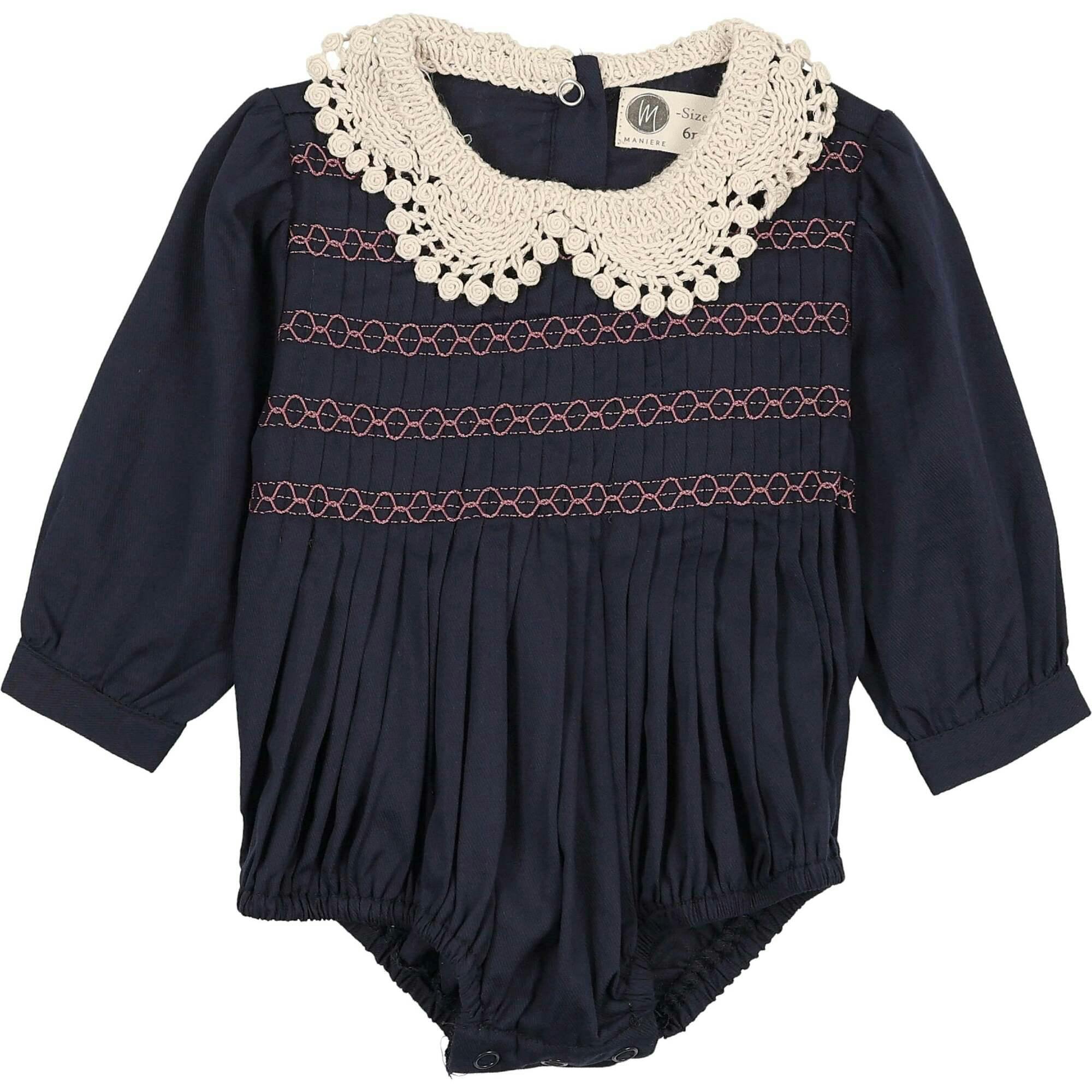 Crochet Collar Romper