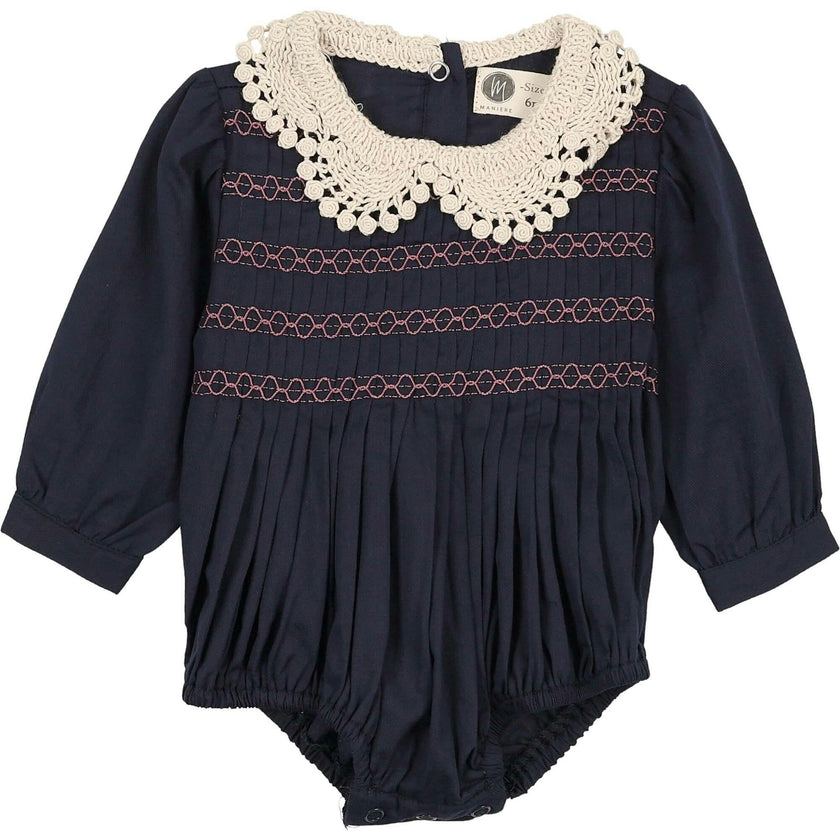 Crochet Collar Romper