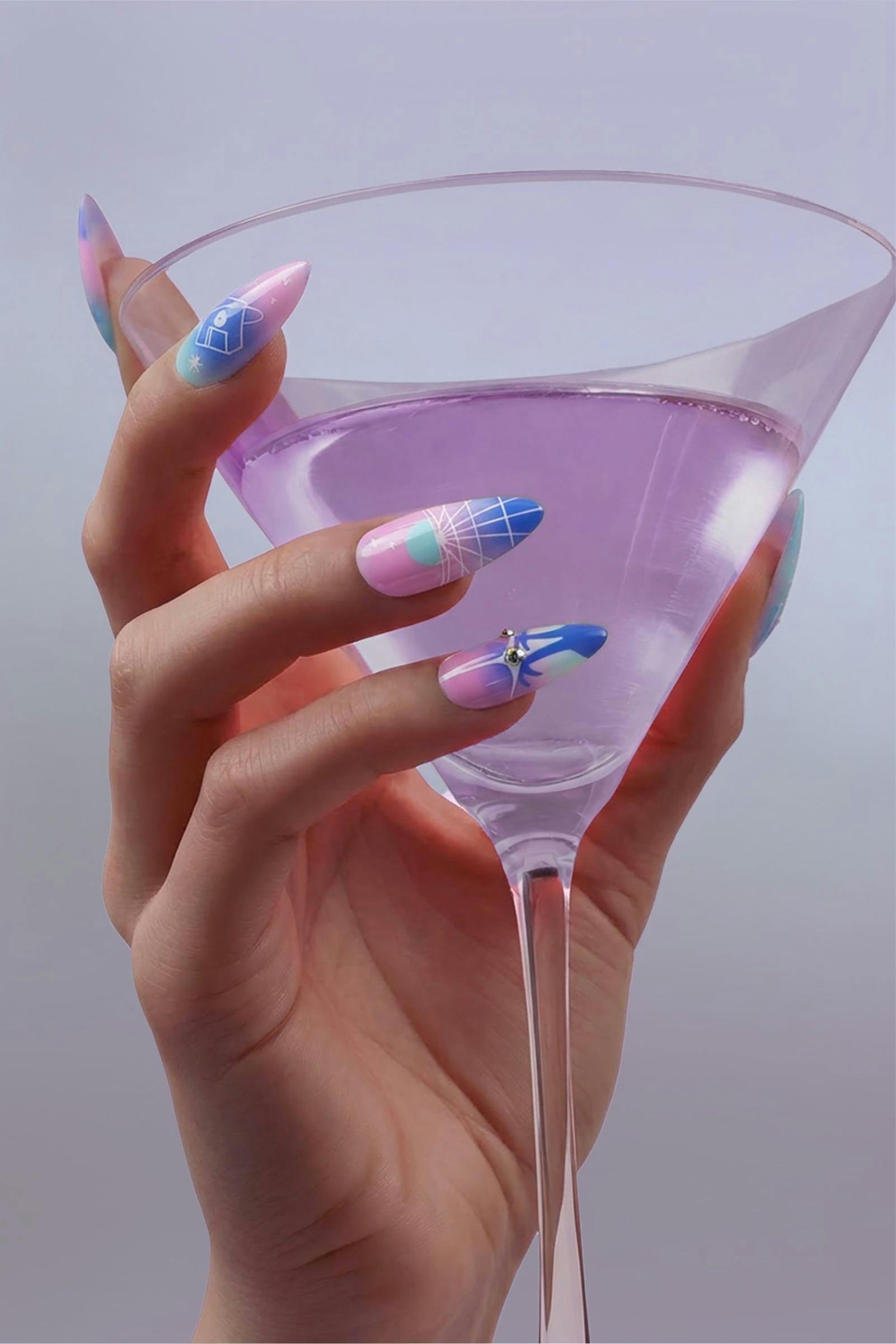Cyber Punk - Press-On Nail By Jade Roland