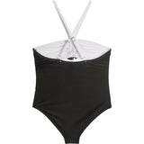 Eliana Rosette Halter One Piece Swimsuit